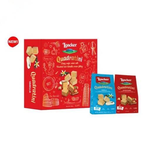 Hộp Quà Tết - Bánh xốp Loacker Finest Wafers 250g