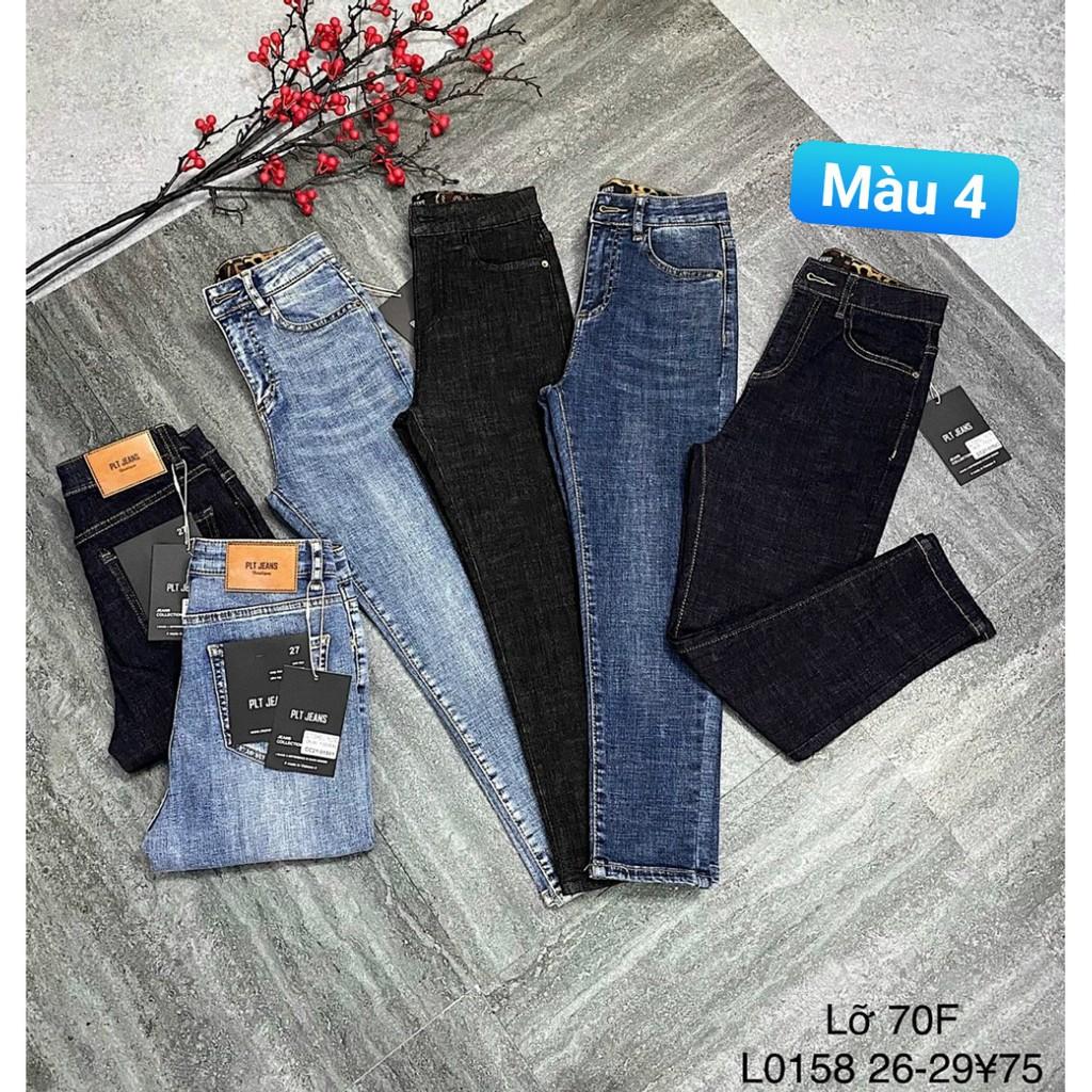 Quần jeans nữ lưng cao lửng 70cm/ L0158x