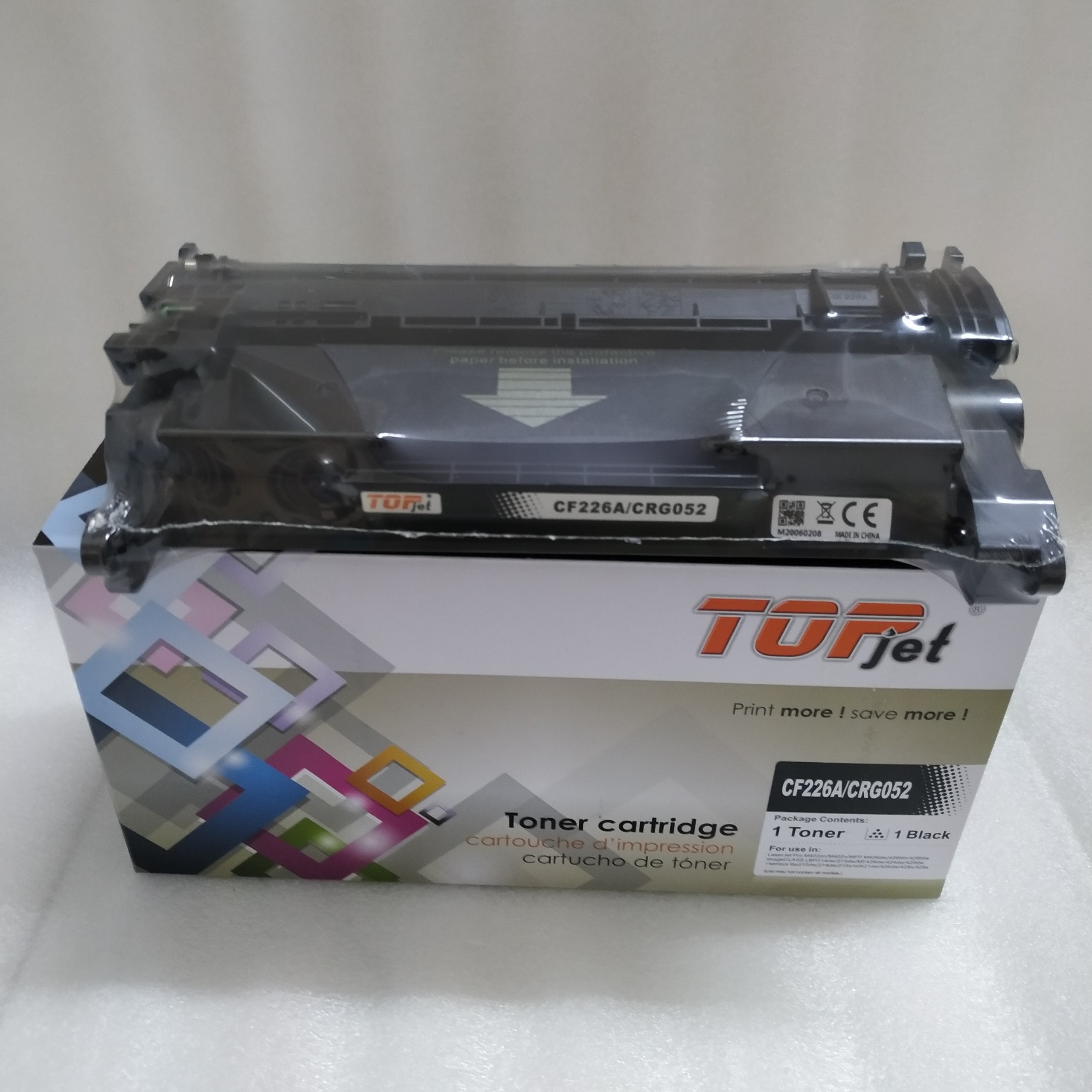 Hộp Mực Topjet 26A 052 dùng cho máy in Hp M402D, MFP M426fdn Canon 214DW, 212DW, MF426dw/ MF424dw hàng chính hãng