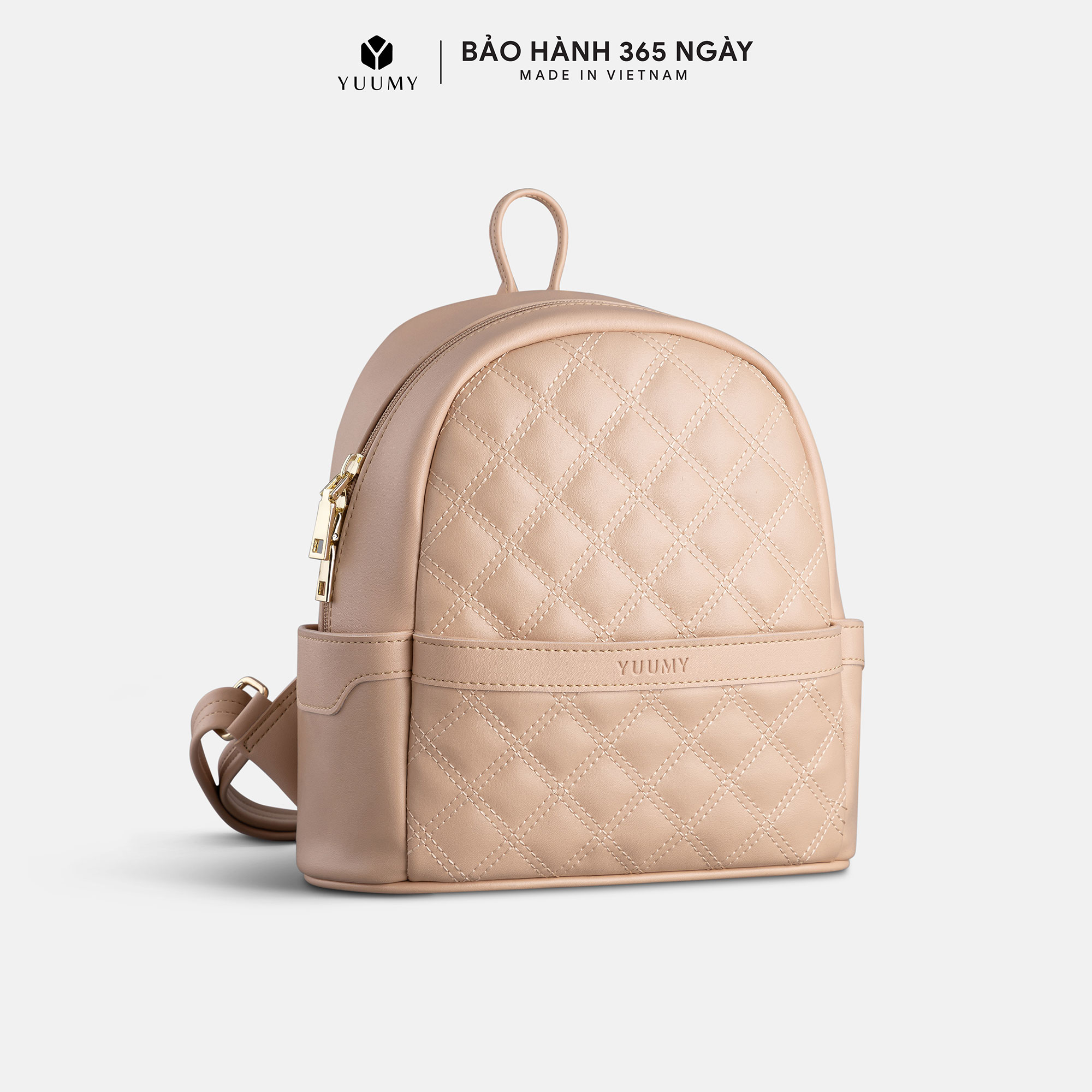 Balo Nữ Chần Bông Phối Ngăn Kéo Yuumy Seasand Yba50 - Kem