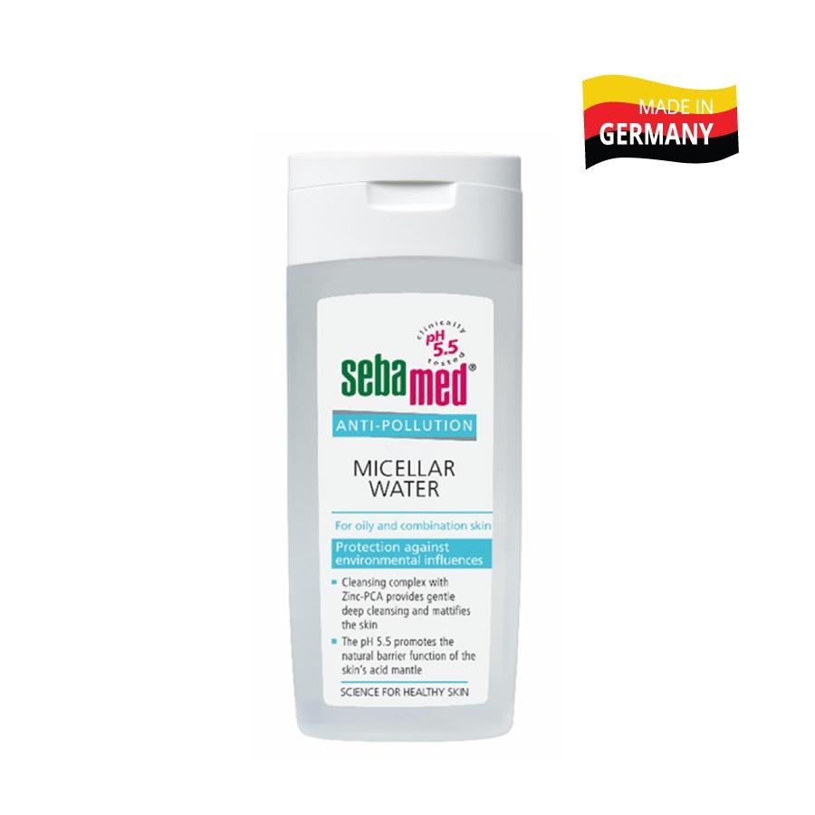 Tẩy trang dành cho Da dầu &amp; Da hỗn hợp Sebamed pH5.5 200ml