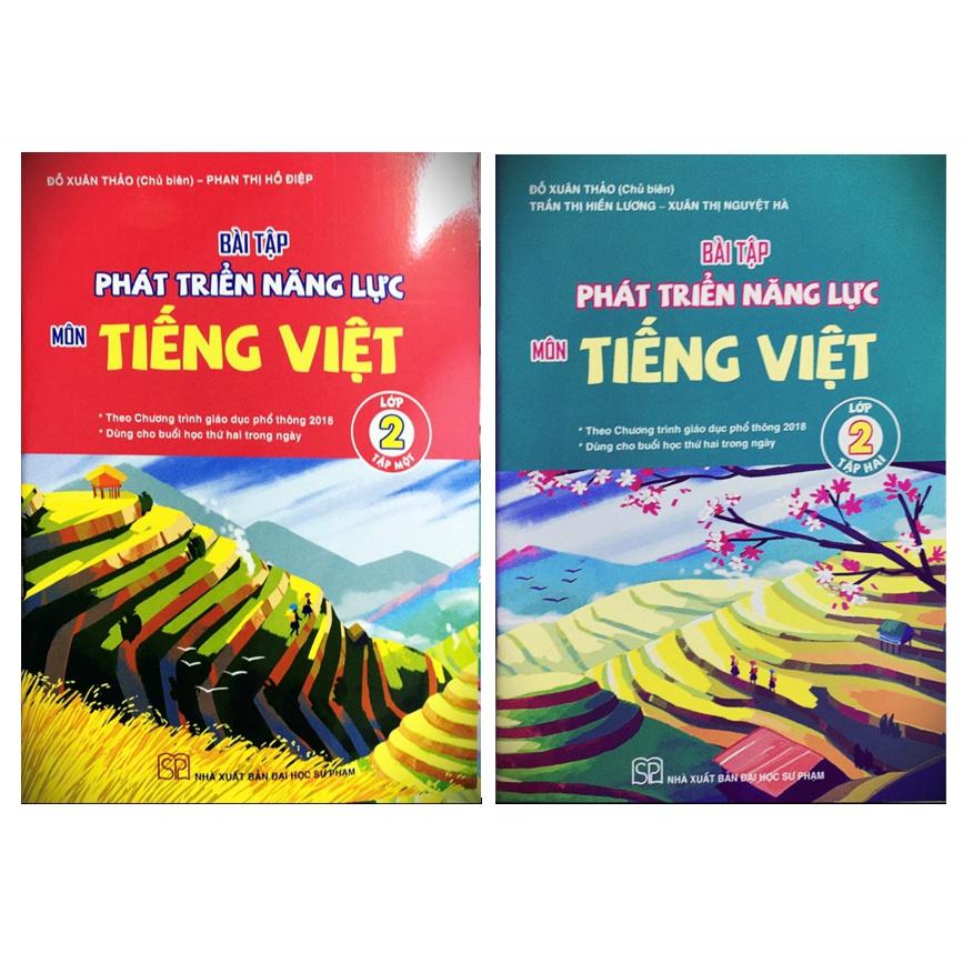 Sách - Combo Bài tập phát triển năng lực môn Tiếng Việt lớp 2