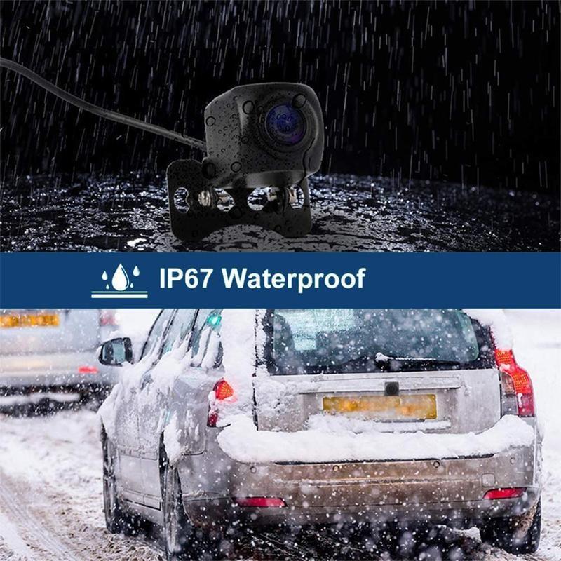 Camera Lùi Xe Ô Tô AHD 720P 12V IP67 Hỗ Trợ Tầm Nhìn Ban Đêm