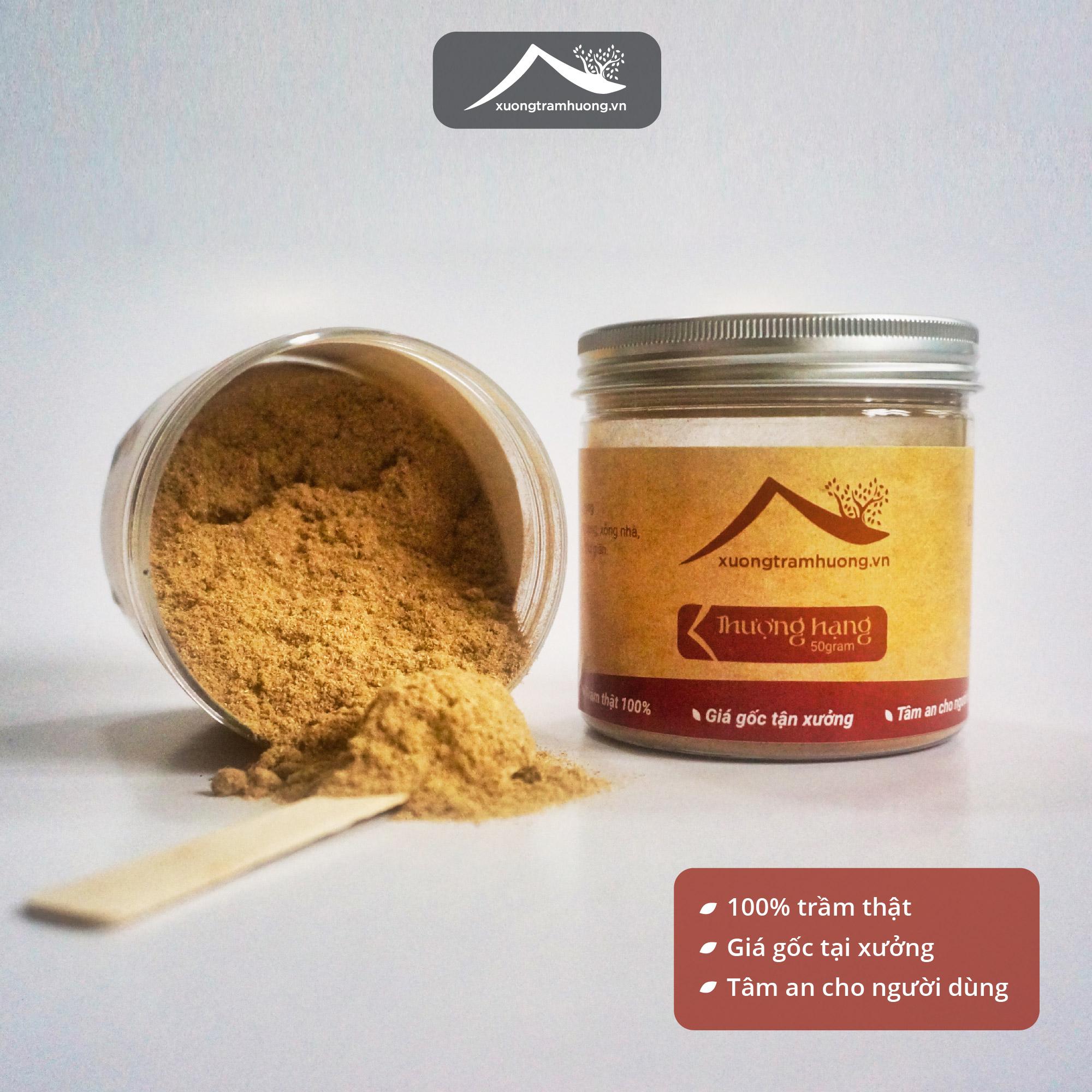 Bột Trầm Hương Nguyên Chất Thượng Hạng Xưởng Trầm Hương Xông nhà Tẩy Uế Tân Gia Khai Trương