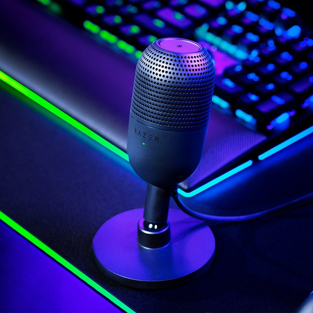 Thiết bị thu âm Razer Seiren V3 Mini - Ultra-Compact USB Microphone_Mới, hàng chính hãng