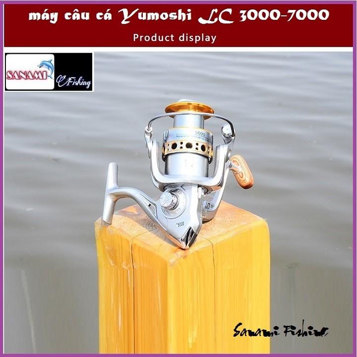 Máy Câu Cá Cối Kim Loại Yumoshi Cao Cấp - Sanami Fishing hàng cao cấp của Yumoshi, bền bỉ