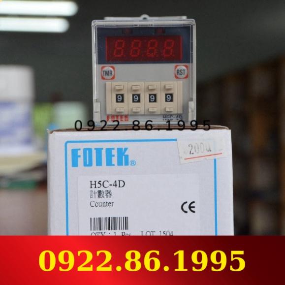 Bộ đếm Fotek H5C-4D hàng mới