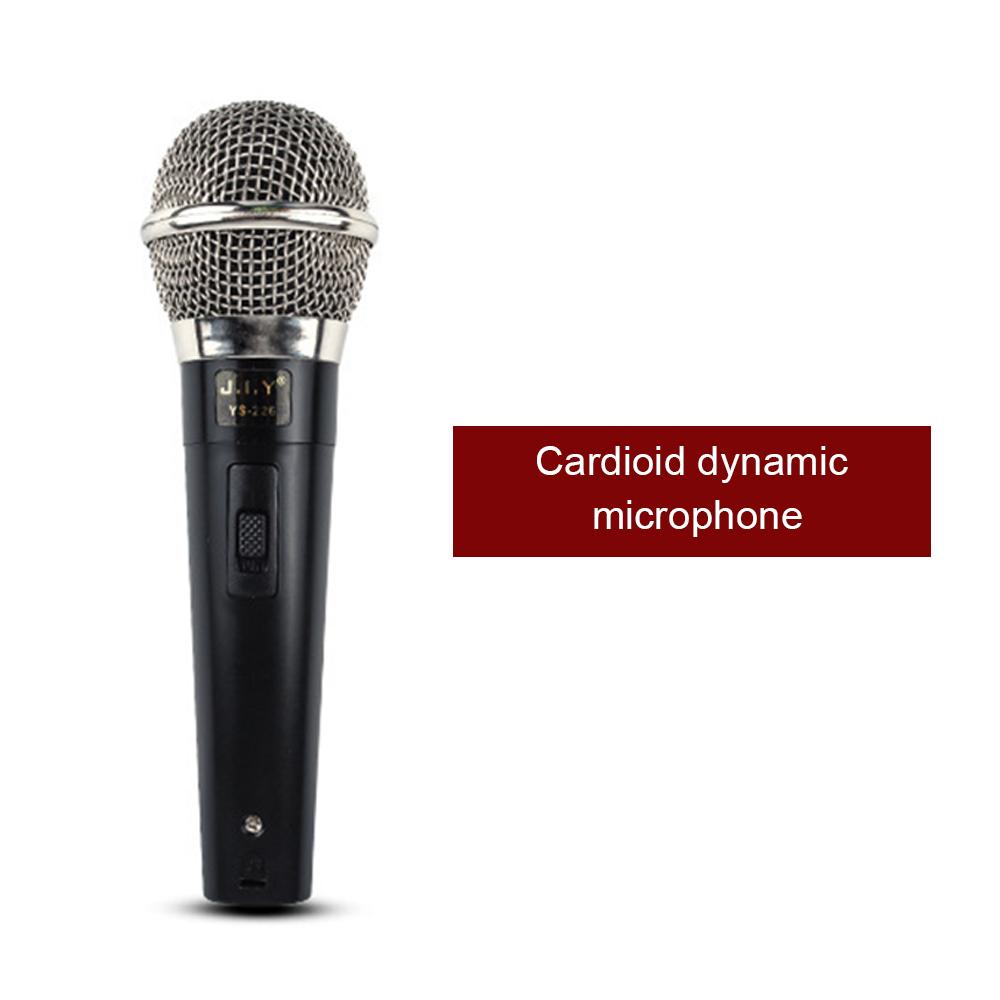 Micrô cầm tay bằng kim loại Có dây, độ trung thực cao tương thích với hệ thống Karaoke Máy tính