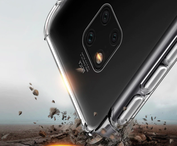 Ốp lưng dẻo trong chống sốc dành cho Huawei Mate 20 Pro - Hàng nhập khẩu