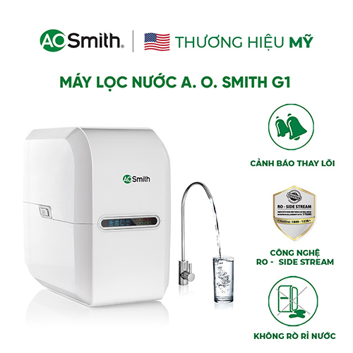 Máy Lọc Nước A. O. Smith G1 5 Lõi - Hàng chính hãng