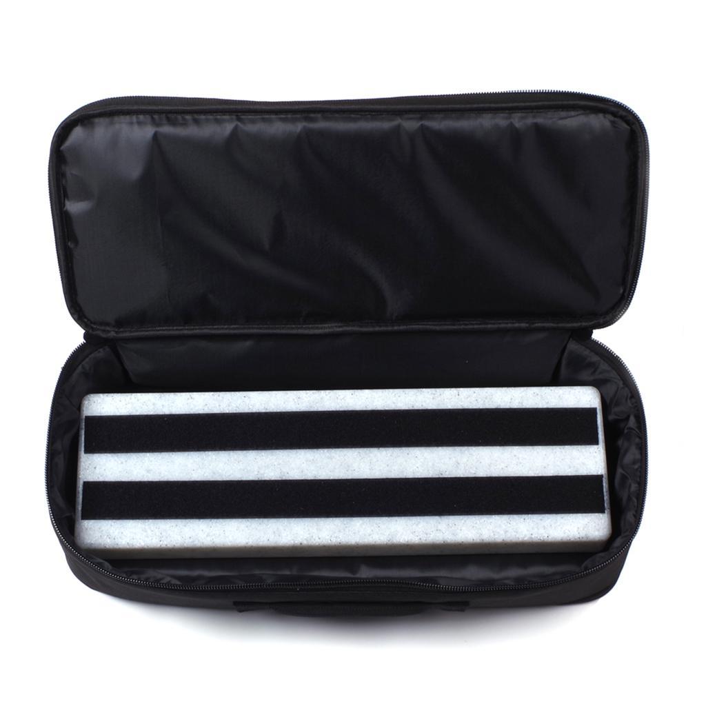 Guitar Effects Pedal Board Bag Padded Utility Pedalboard Storage Holder Case