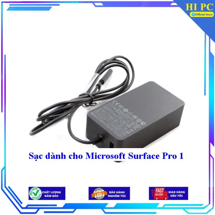 Sạc dành cho Microsoft Surface Pro 1 - Kèm Dây nguồn - Hàng Nhập Khẩu