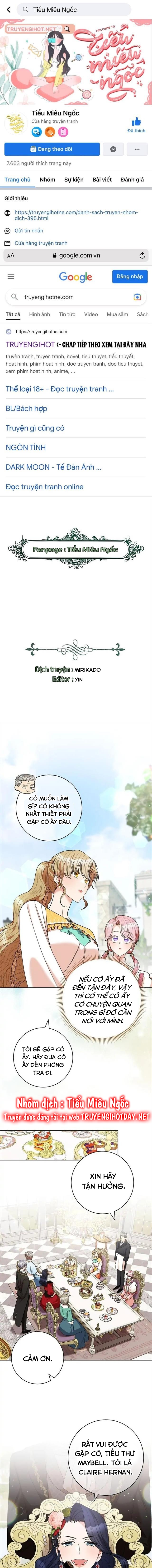 tiểu thư của những lá bài chapter 46 1