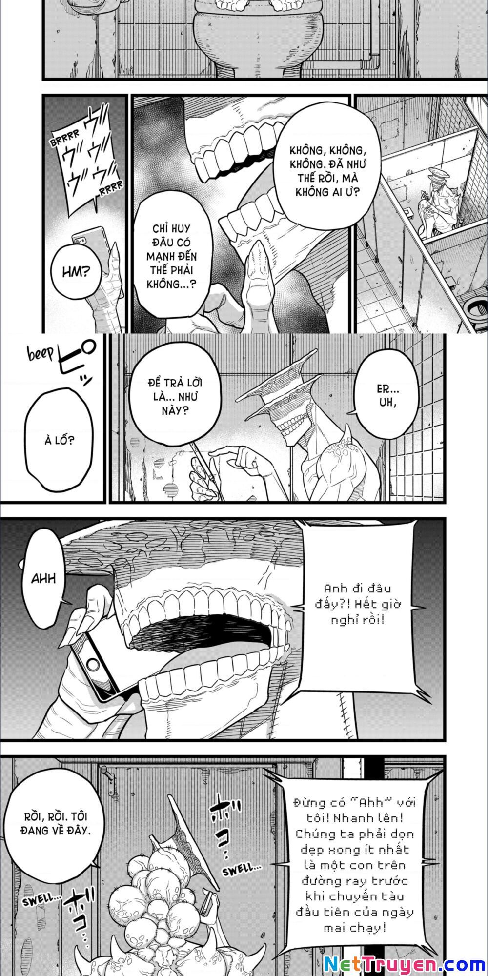 hôm nay - tôi hóa kaiju chapter 9 10