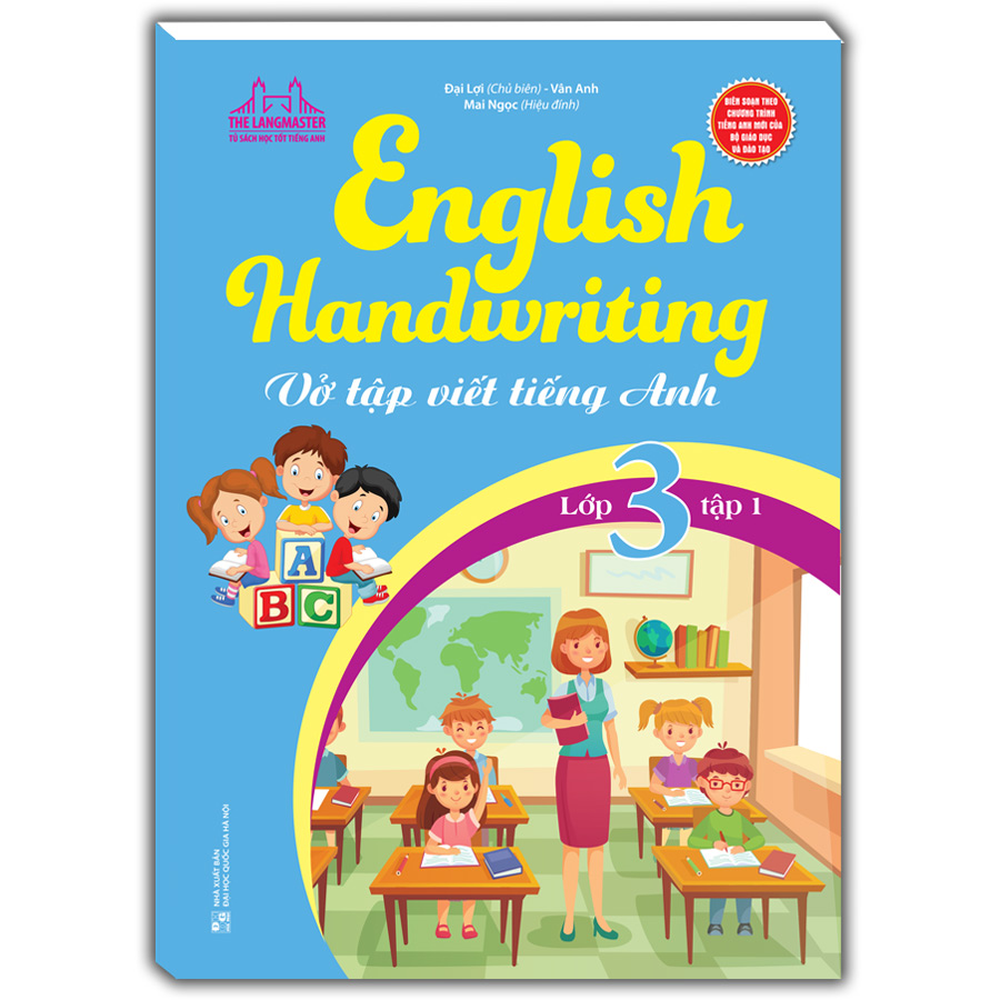 English Handwriting - Vở Tập Viết Tiếng Anh Lớp 3 - Tập 1