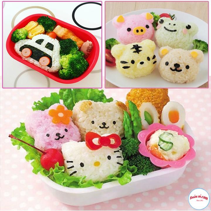 Set 6 Khuôn cơm bento Siêu_Rẻ - 00193