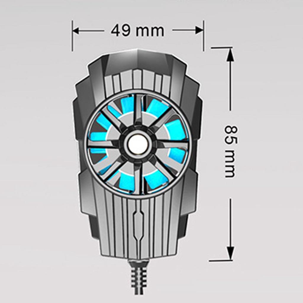 Hệ thống quạt tản nhiệt làm mát có cổng USB cho điện thoại
