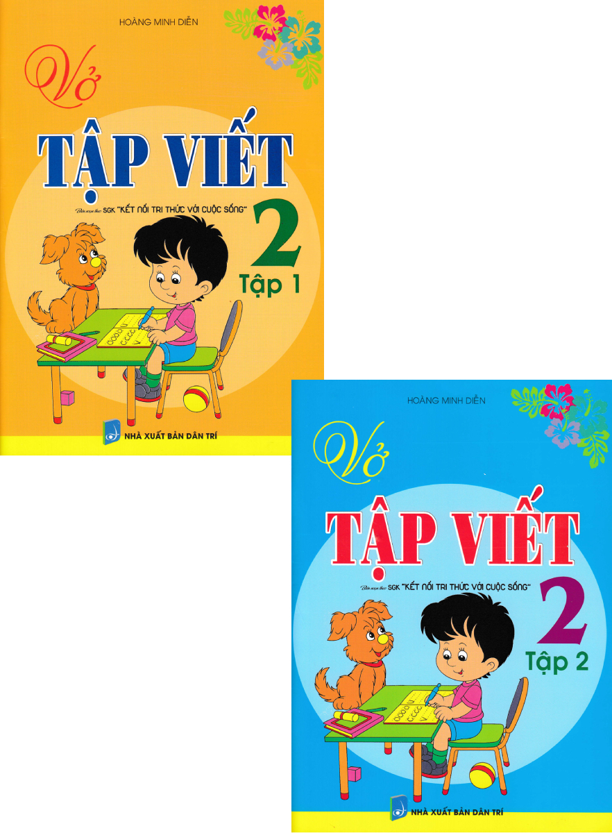 COMBO VỞ TẬP VIẾT LỚP 2 (BIÊN SOẠN THEO CHƯƠNG TRÌNH SGK KẾT NỐI TRI THỨC VỚI CUỘC SỐNG) (BỘ 2 CUỐN)