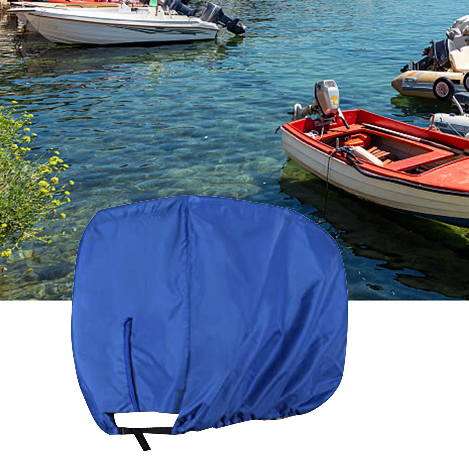 Waterproof Outboard Motor Cover Durable Oxford Cloth for Boat Motor 25-50HP
