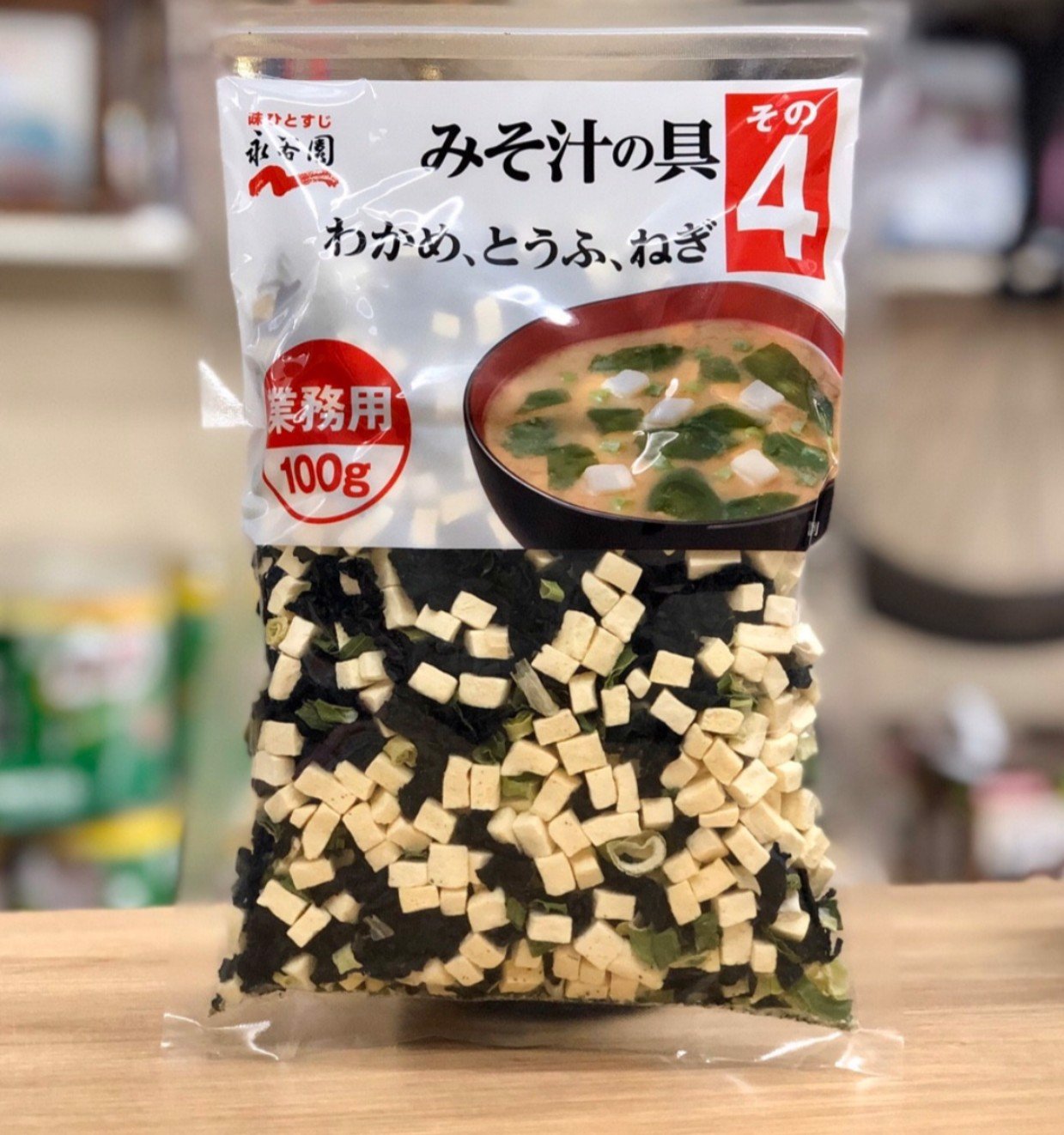 Rong biển đậu phụ wakame khô gói 100g - Nội địa Nhật Bản
