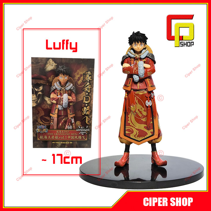 Mô hình Luffy - Zoro DXF Style Chinese - Figure Đảo hải tặc DXF Vol.1