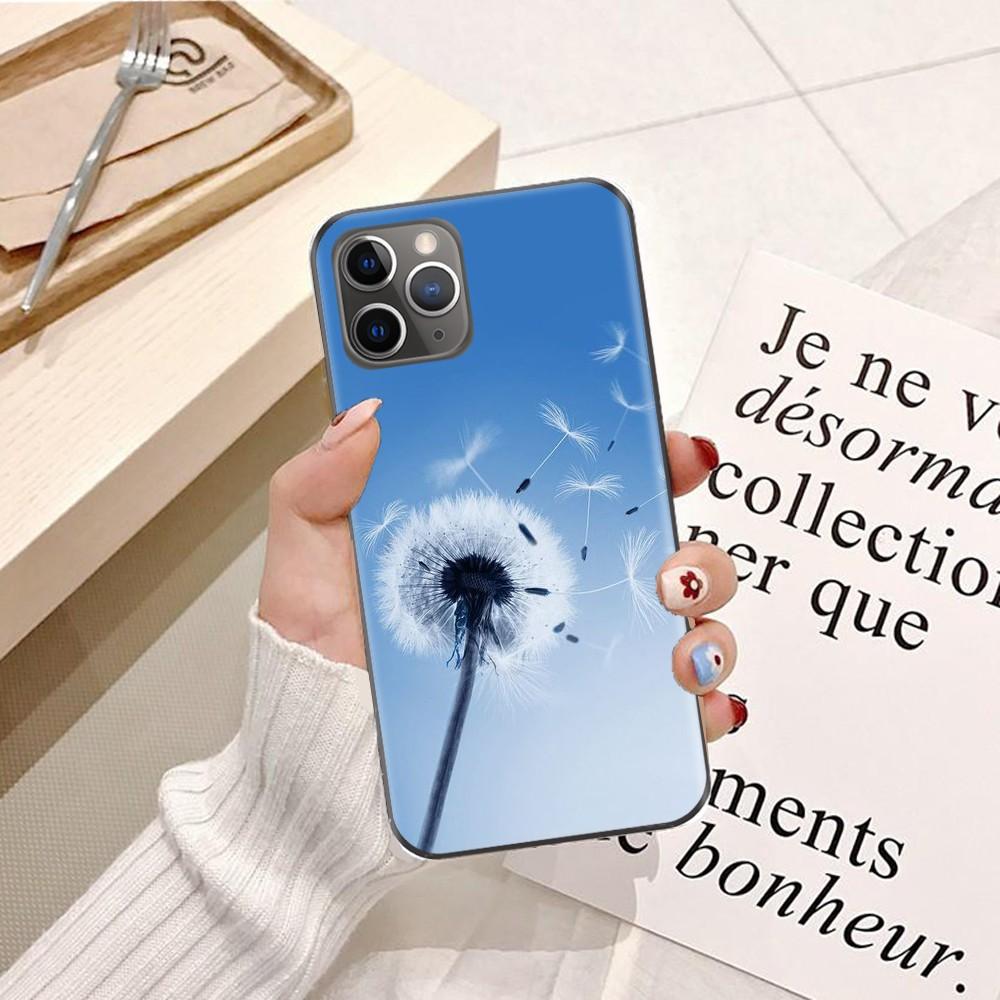 Ốp lưng dành cho iPhone XR Silicon dẻo hình Hoa Bồ Công Anh