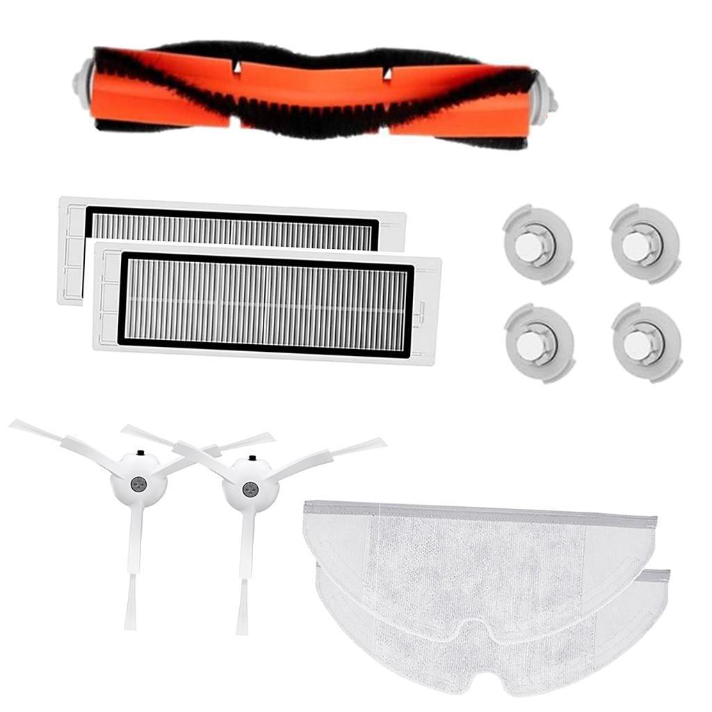 11pcs/set Rolling Brush  Hepa Filter Kit Vacuum Cleaner Replacement