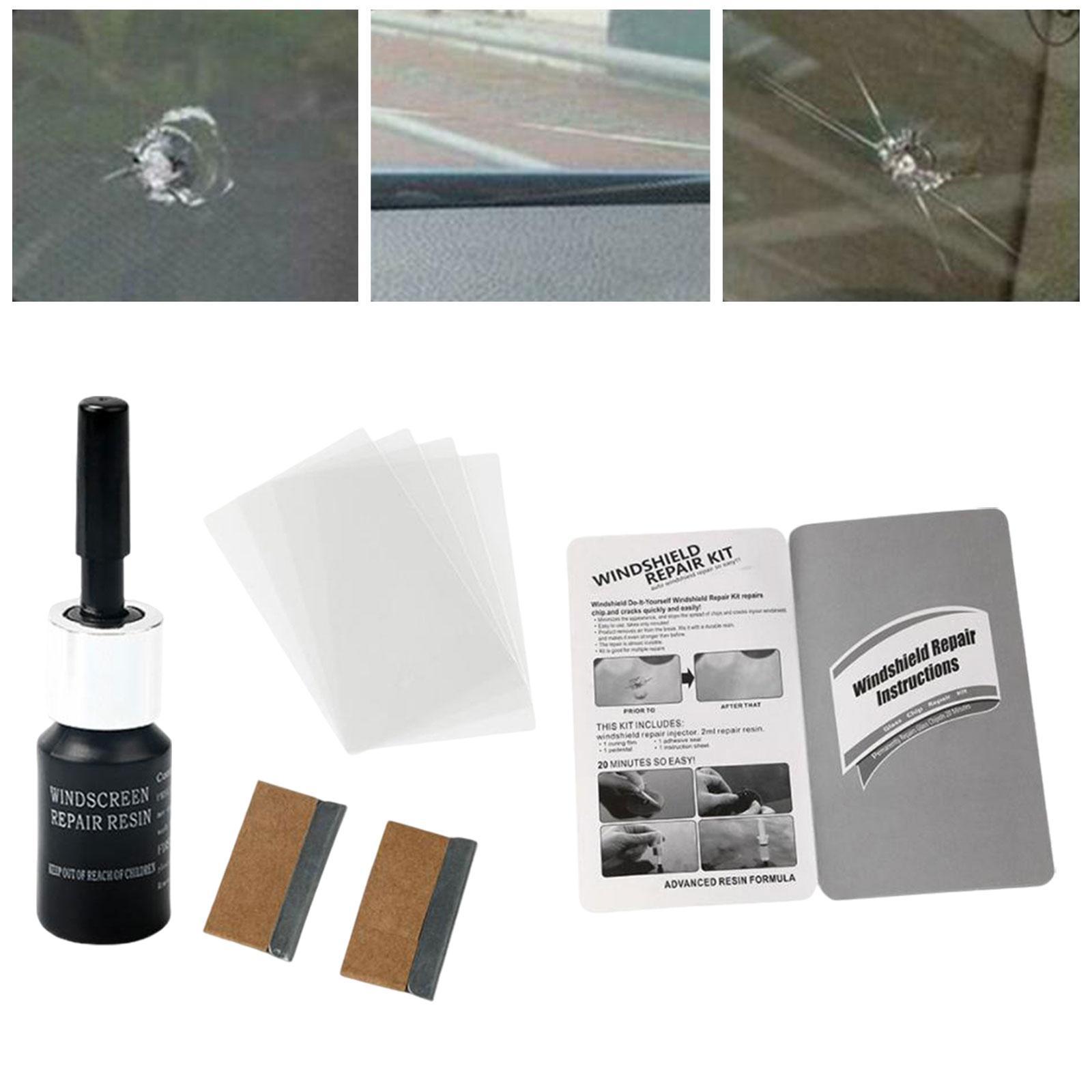 Car Windshield Crack Repair Resin Vehicle Glass ,DIY Windscreen Tool, Easy to Use ,Automotive Repair Fluid for Lightweight