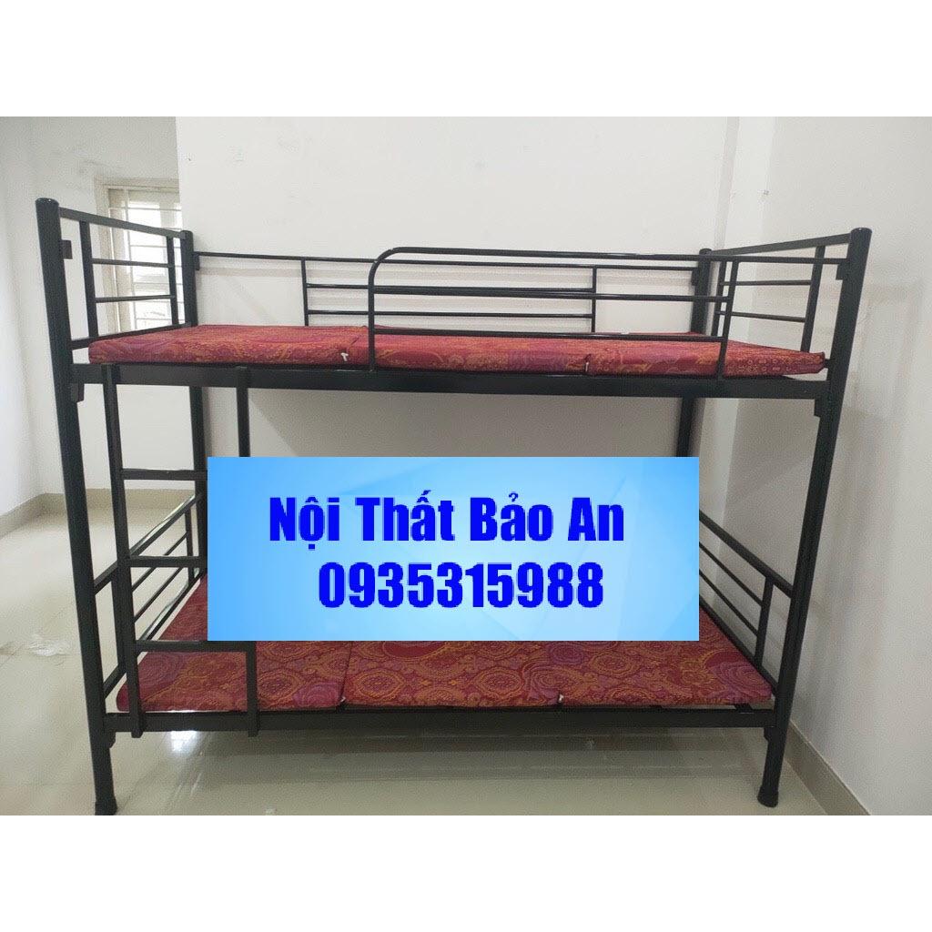 Giường sắt hai tầng cao cấp - Nội Thất Bảo An