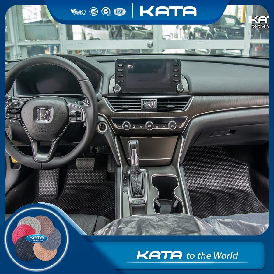 Thảm lót sàn ô tô KATA cho xe Honda Accord - Khít với sàn xe, Chống thấm, Không mùi, Không ẩm mốc