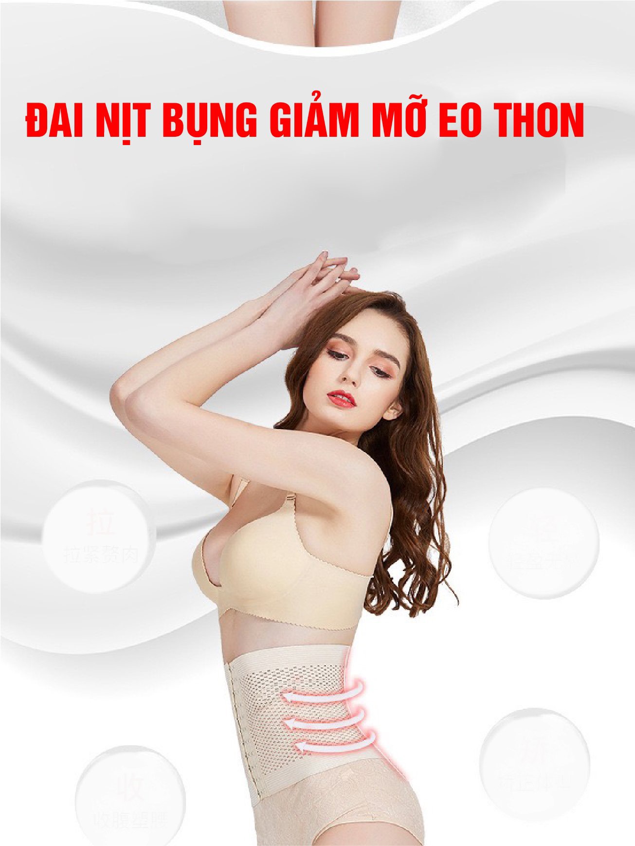 Đai nịt bụng sau sinh,đai nịt bụng giảm eo