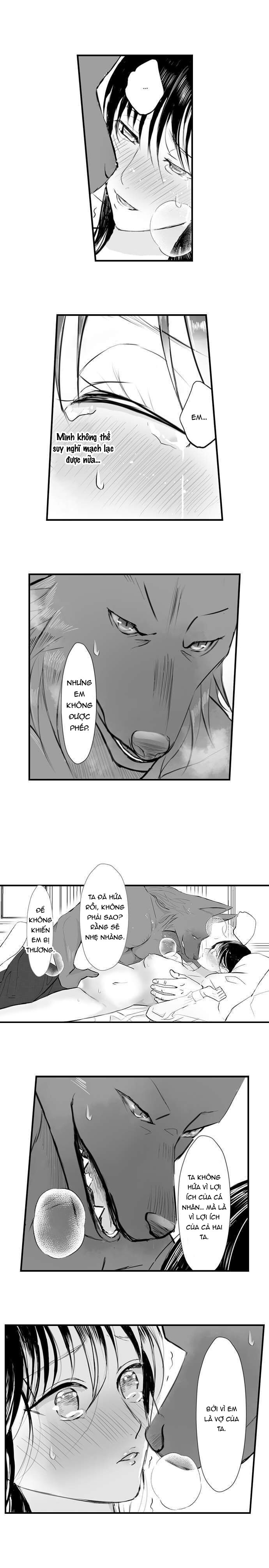 tân nương của quái thú ~ hỡi nửa kia định mệnh,hãy mang trong mình đứa con của ta chapter 6.2 2