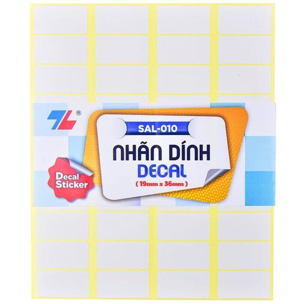 Bộ 2 Nhãn Dính Decal SAL-010
