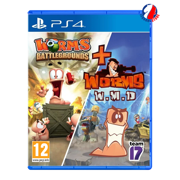Worms Battleground and Worms WMD - PS4 - Hàng Chính Hãng