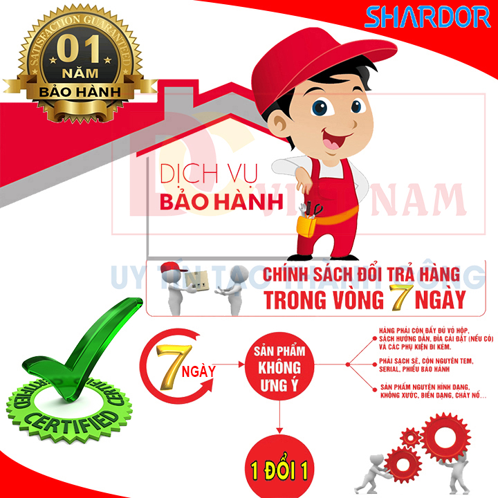 Máy pha cà phê tự động cao cấp Shardor CM1429TA-GS-Hàng chính hãng