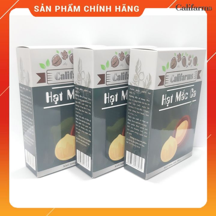 Hạt Mắc Ca Califarms 1KG (Gồm 2 hộp, Mỗi hộp 500g)