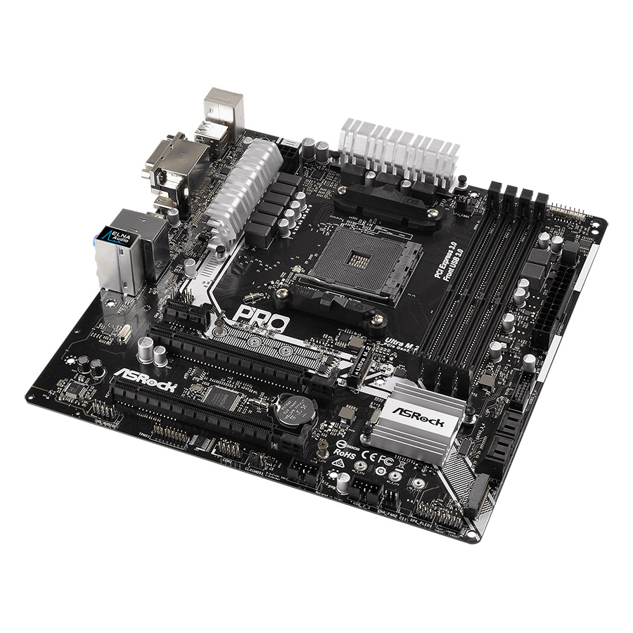 Bo mạch chủ - Mainboard Asrock AB350M Pro4