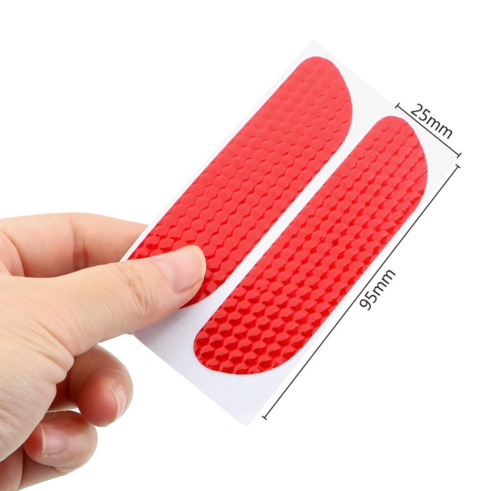 Set 4 miếng dán phản quang cảnh báo an toàn trang trí bánh xe hơi