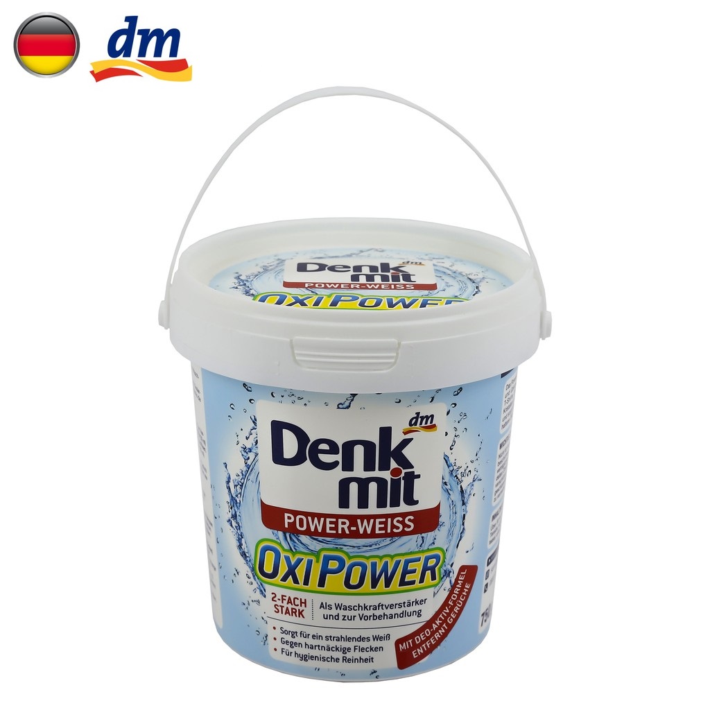 Bột giặt, tẩy trắng Denkmit Oxi Power-WEISS 750g