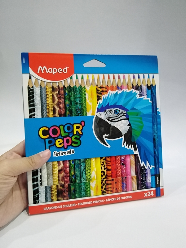 Chì Màu Animals - Maped 24-832224