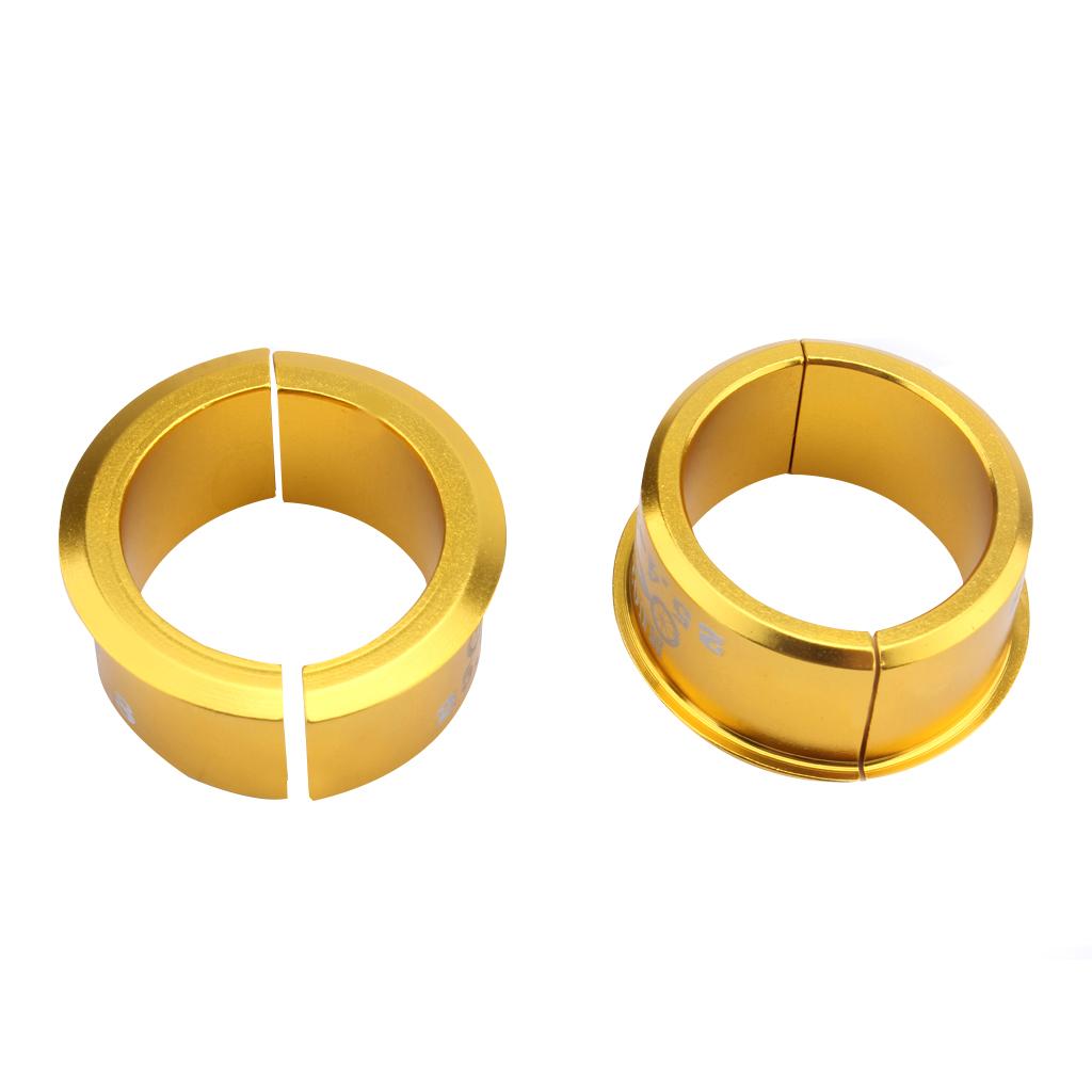 4Pcs Aluminium Alloy Bike Bicycle Handlebar Shim 25.4mm to 31.8mm Reducer Stem Adaptor