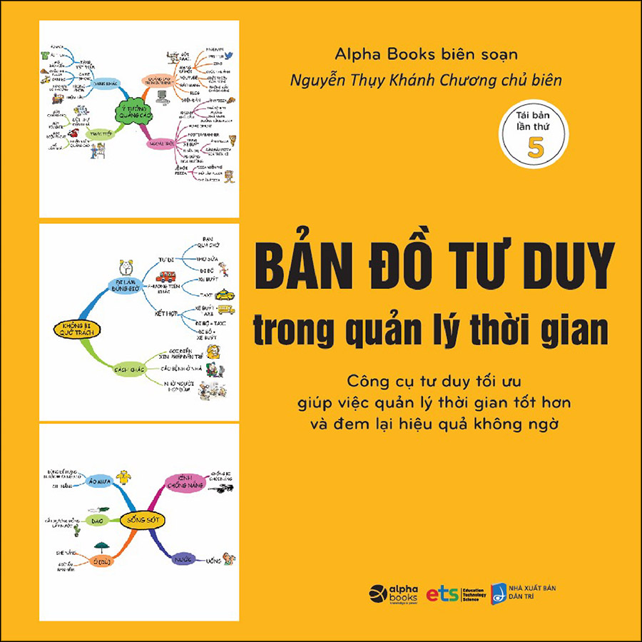 Bản Đồ Tư Duy Trong Quản Lý Thời Gian  (Tái bản 2022)