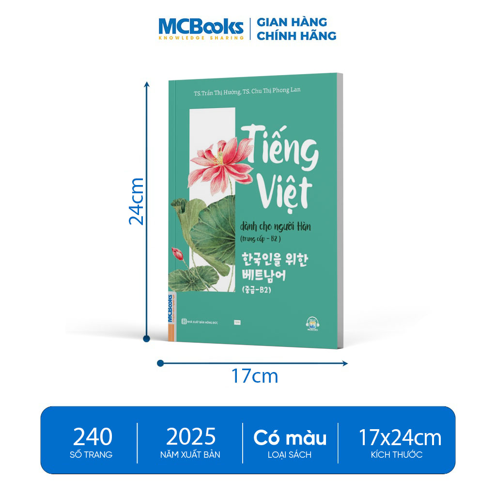 Sách - Tiếng việt dành cho người Hàn Trung cấp B2