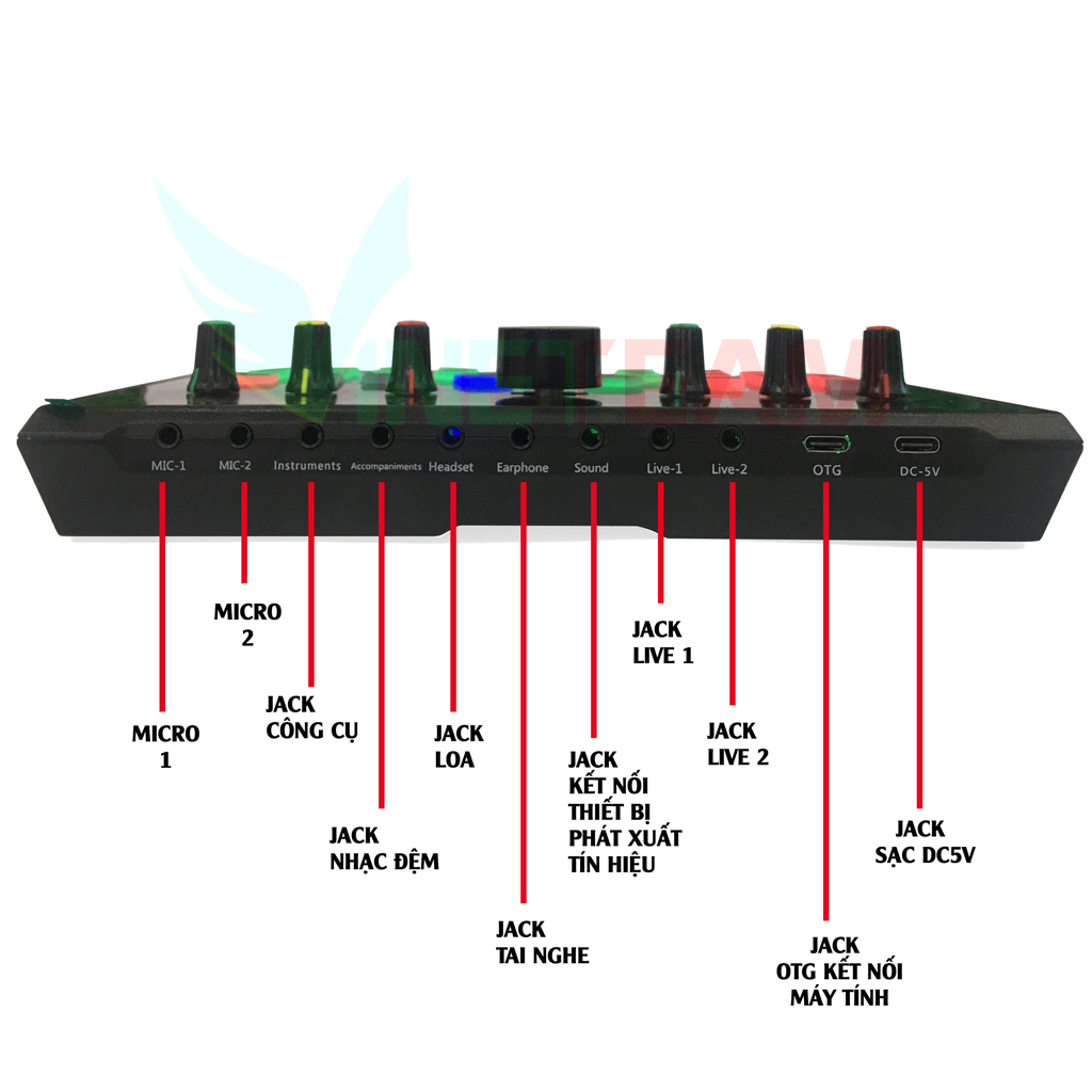 Soundcard S6 Hát Karaoke Livestream Thu Âm Chuyên Nghiệp Autotune Thay Đổi Giọng Nói Pin Sạc Tích Hợp Kết Nối Bluetooth – Hàng Chính Hãng