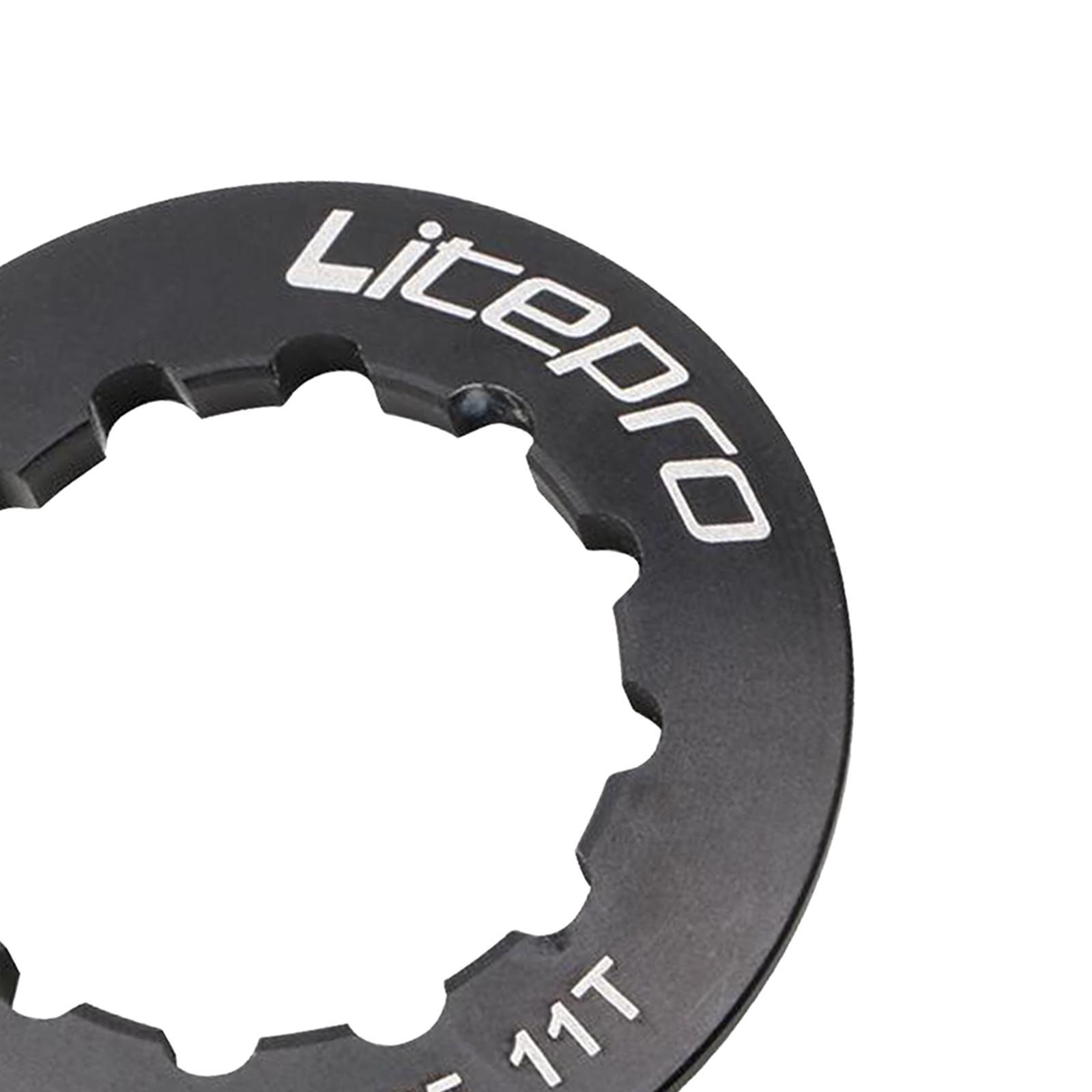 Aluminum Alloy Cycling 11T Cassette Cover Bike Freewheel Fixing Bolt Screw 11 Flywheel Locking Cap Lid