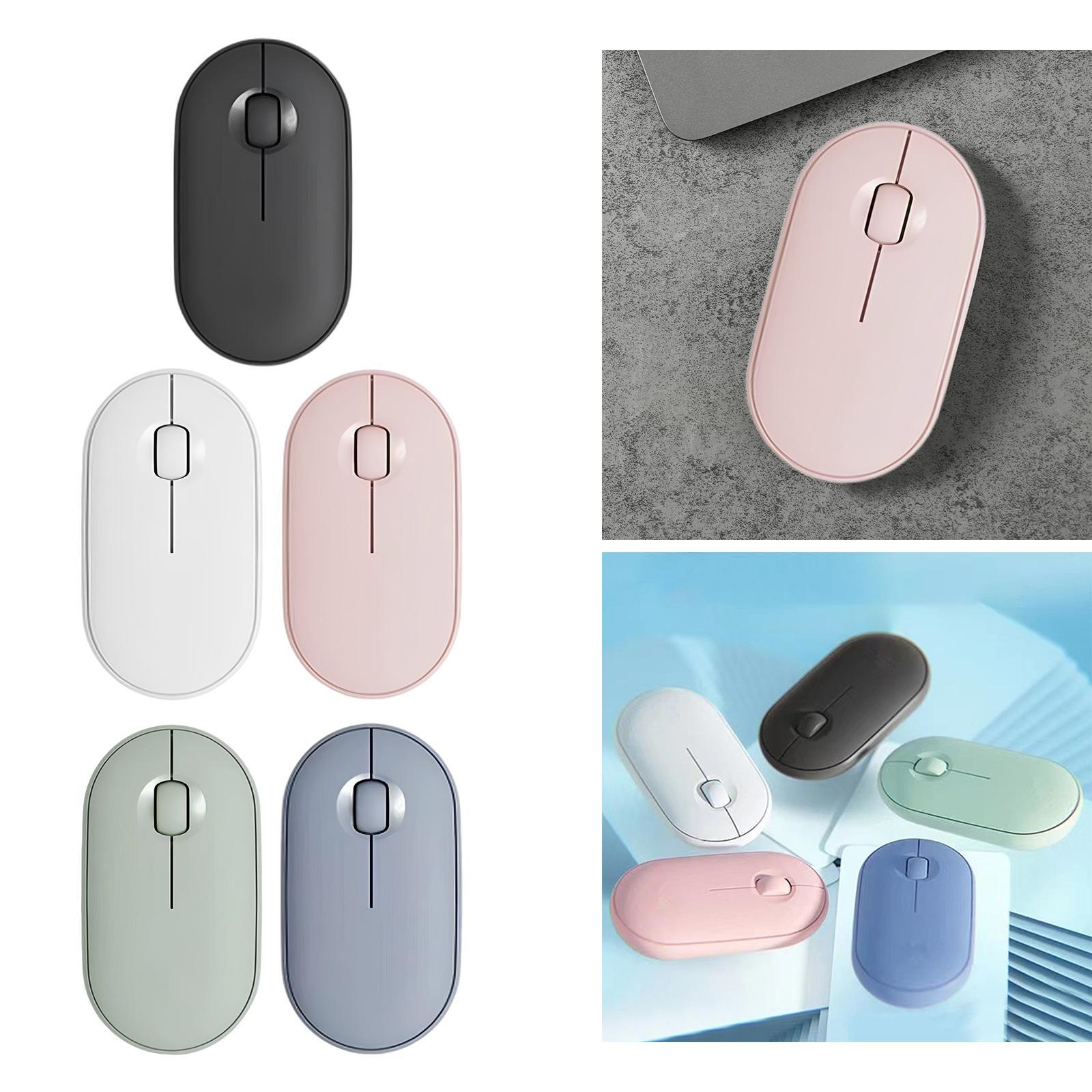 Bluetooth USB Wireless Mouse 1000DPI Portable Rechargeable for Computer