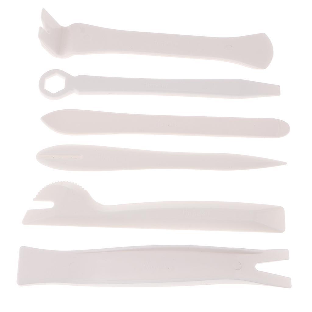 6Pcs Car Stereo Installation Kits Car Radio Removal Tool