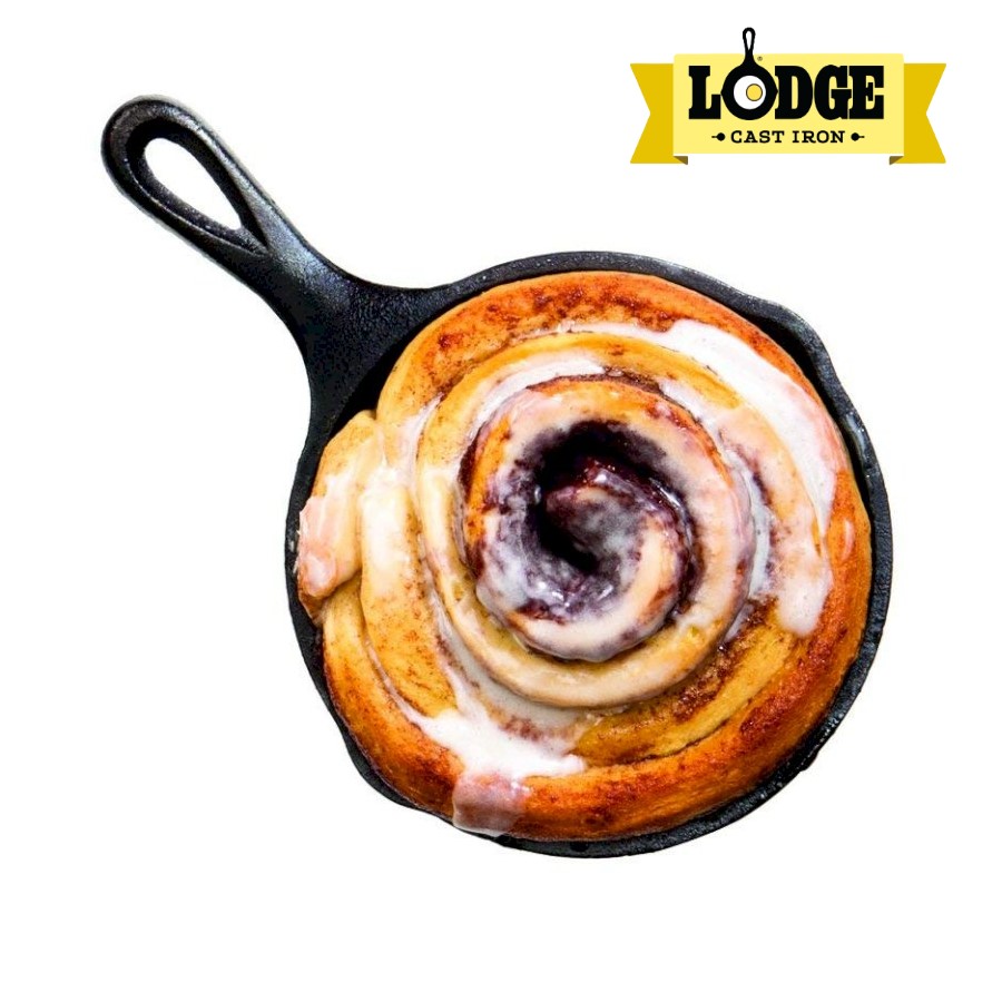 Chảo gang đúc chính hãng Lodge 20.3 cm - L5SK3. Chảo dùng nướng, chiên, xào, áp chảo thực phẩm