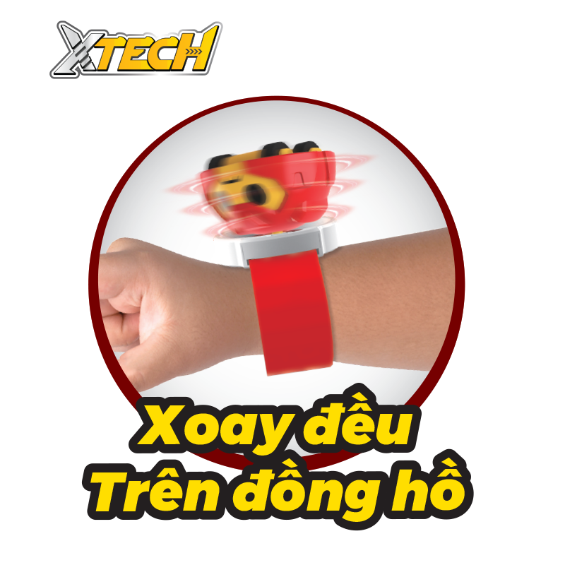 Đồ Chơi XTECH Đồng Hồ Con Quay Ma Thuật Vàng Trắng X301003/YE-WH