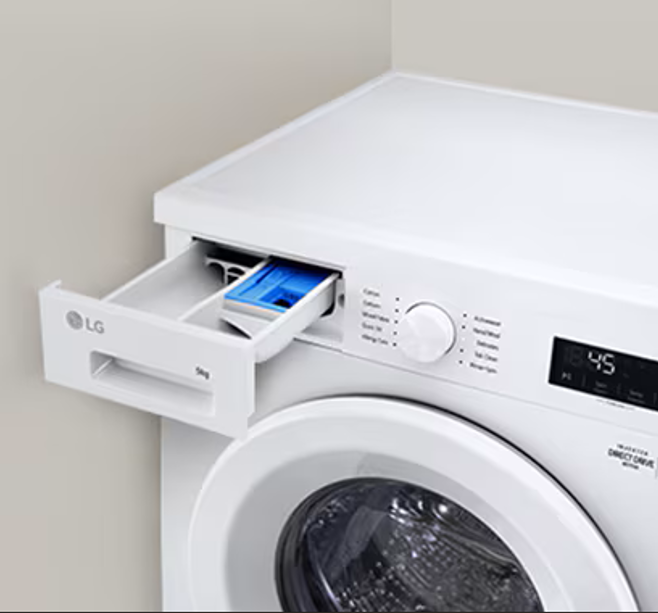 Máy giặt sấy LG AI DD Inverter FB1209D5W.AGWPEVN giặt 9 kg sấy 5kg - Hàng Chính Hãng
